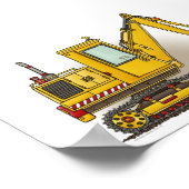 ディガーショベル ポスター (角)