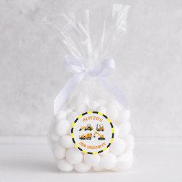 ディガー建築パーティーサークルステッカー ラウンドシール