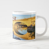 ディキシーベルパドルホイーラーツーリングボート ジャンボコーヒーマグカップ (右)