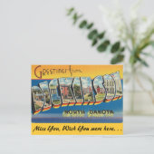 ディキンソンからの挨拶 ポストカード (スタンド正面)