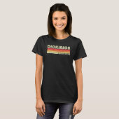 ディキンソンパナーズレトロヴィンテージ80s誕生日ルン tシャツ (正面フル)