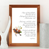 ディキンソンホープ詩 ポスター