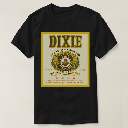 ディキースローレブンdixieビールT Tシャツ (デザイン正面)