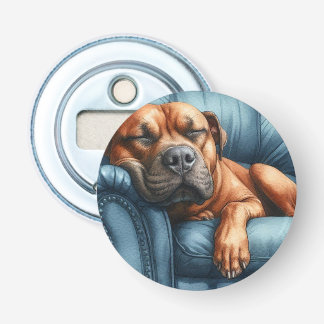 ディギプスピットブルドッグスリーピングリクライナー昼寝 栓抜き