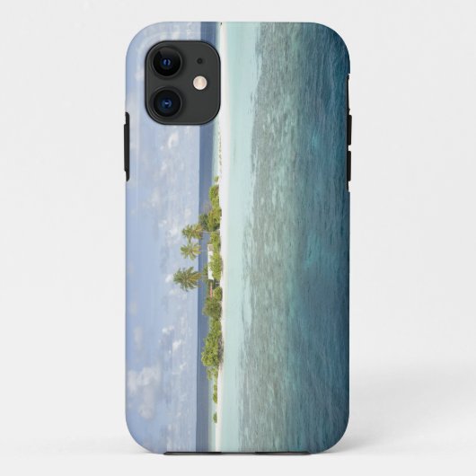 ディギリ島、サウスアリ環礁、モルディブ、 Case-Mate iPhoneケース (裏面)