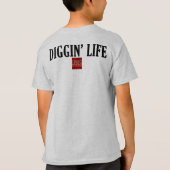 ディギンのライフキッズティー Tシャツ (裏面)