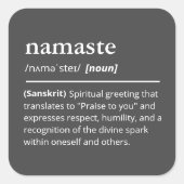 ディクシモダンョナルナマステ定義ミニマリスト スクエアシール (正面)