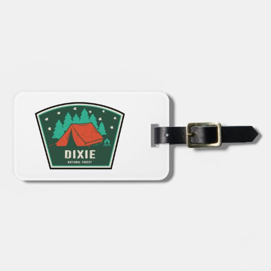 ディクシーナショナルフォレストキャンプ ラゲッジタグ (正面横)