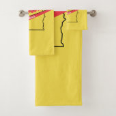 ディクシー地方の中心 アラバマ バスタオルセット (インサイチュ)