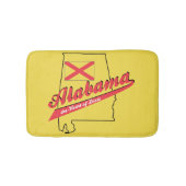 ディクシー地方の中心 アラバマ バスマット (正面)