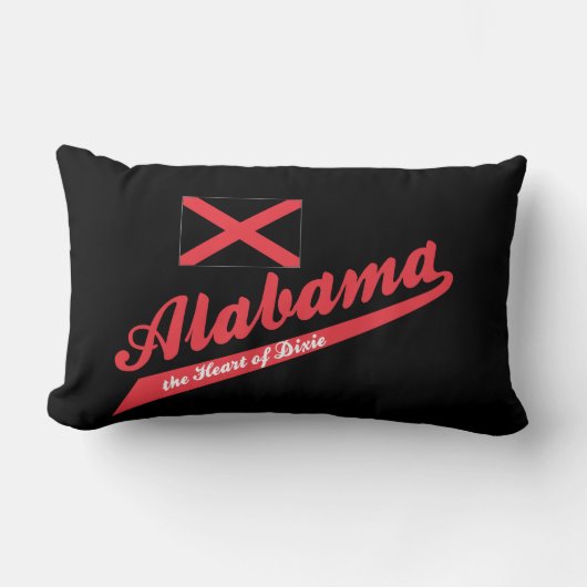 ディクシー地方の中心 アラバマ ランバークッション (正面)