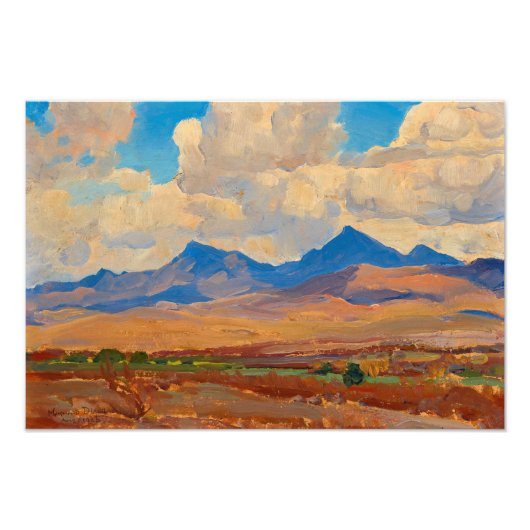 ディクソンのアリゾナ州トゥマコリ作戦の近くの丘 フォトプリント            (正面)