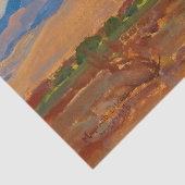 ディクソンのアリゾナ州トゥマコリ作戦の近くの丘 薄葉紙 (詳細)