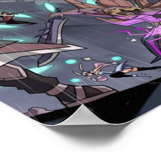 ディクソンの戦いクセノブラードのクロニクル ポスター (角)