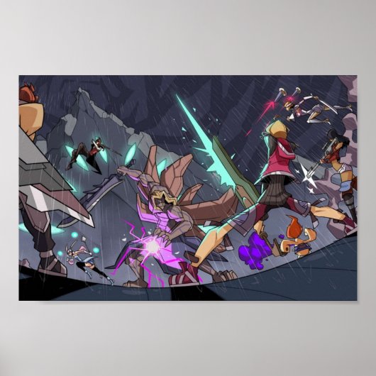 ディクソンの戦いクセノブラードのクロニクル ポスター (正面)