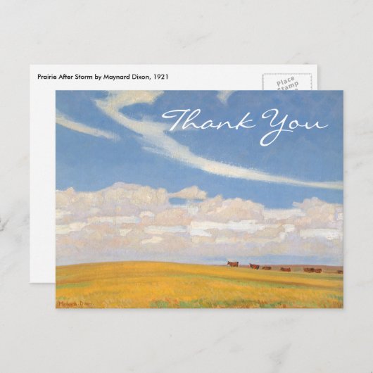 ディクソンの草原 ポストカード (正面/裏面)