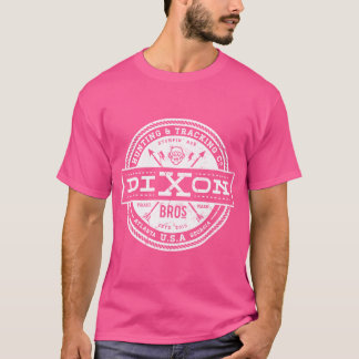 ディクソン動揺してヴィンテージゾンビ狩りホワイトオーバー Tシャツ