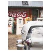 ディクソン、ニューメキシコ、米国。 ヴィンテージ車 クリップボード (裏面)