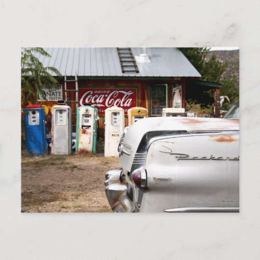 ディクソン、ニューメキシコ、米国。 ヴィンテージ車 ポストカード (正面)