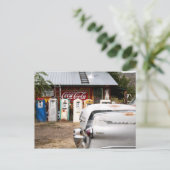 ディクソン、ニューメキシコ、米国。 ヴィンテージ車 ポストカード (スタンド正面)