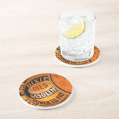 ディクソン、ニューメキシコ、米国。 ヴィンテージ コースター (側面)