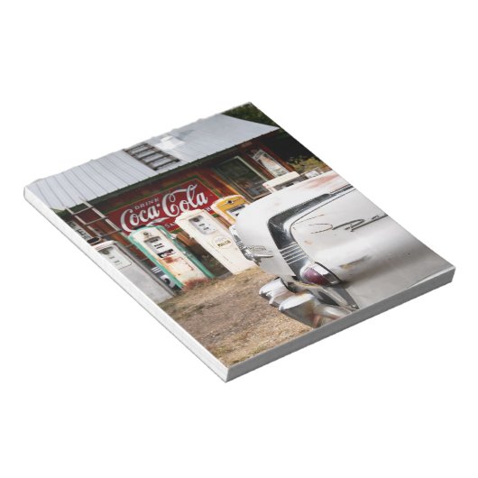 ディクソン、ニューメキシコ、統一された州。ビンテージ車 ノートパッド (アングル)