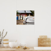 ディクソン、ニューメキシコ、統一された州。ビンテージ車 ポスター (キッチン)