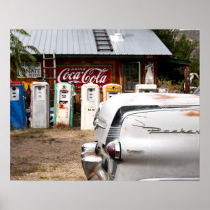 ディクソン、ニューメキシコ、統一された州。ビンテージ車 ポスター