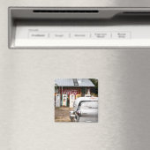 ディクソン、ニューメキシコ、統一された州。ビンテージ車 マグネット (インサイチュ (食洗機))