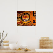 ディクソン、ニューメキシコ、統一された州。ヴィンテージ ポスター (キッチン)