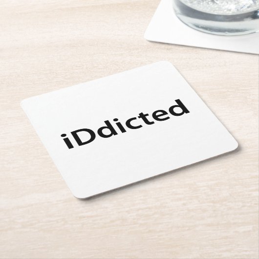 ディクト スクエアペーパーコースター (アングル)