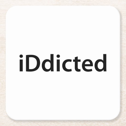 ディクト スクエアペーパーコースター (正面)