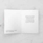 ディグ深いあなたの内部強度ブラックウーマンを見つける サンキューカード (内部)