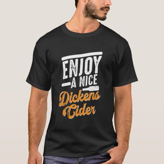 ディケンシダーおもしろいパーティー時間 Tシャツ (正面)
