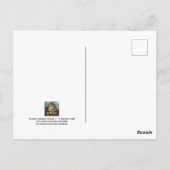 ディケンスクリスマスツリートリミングマウスアート ポストカード (裏面)