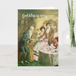 ディケンスクロージヴィンテージイラストレーションクリスマス カード