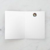 ディケンズのクリスマス・キャロルねずみ水彩画アート カード (内部)