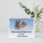 ディケンズキャット ポストカード (スタンド正面)