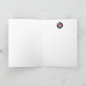 ディケンズクリスマススクルージーマウス水彩画 カード (内部)