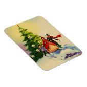 ディケンズスタイルクリスマスイラストレーション マグネット (右側)