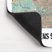 ディケンズロンドンマップマウスパッド マウスパッド (コーナー)