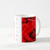 ディザイア・レッド・ローズ 11oz クラシックマグ コーヒーマグカップ (正面右)