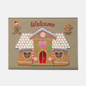 ディシャスジンガーブレッドハウス ドアマット (正面)