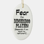 ディジェリオ選手を恐れる セラミックオーナメント (右)