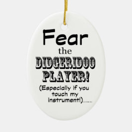 ディジェリオ選手を恐れる セラミックオーナメント