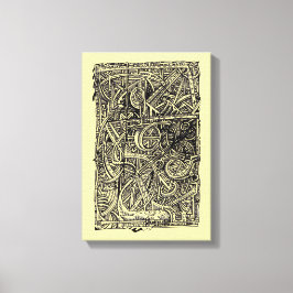 ディジャンクション、インクスケッチ キャンバスプリント