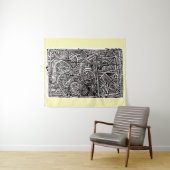 ディジャンクション、インクスケッチ タペストリー (インサイチュ(横))