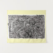 ディジャンクション、インクスケッチ タペストリー (正面(横))