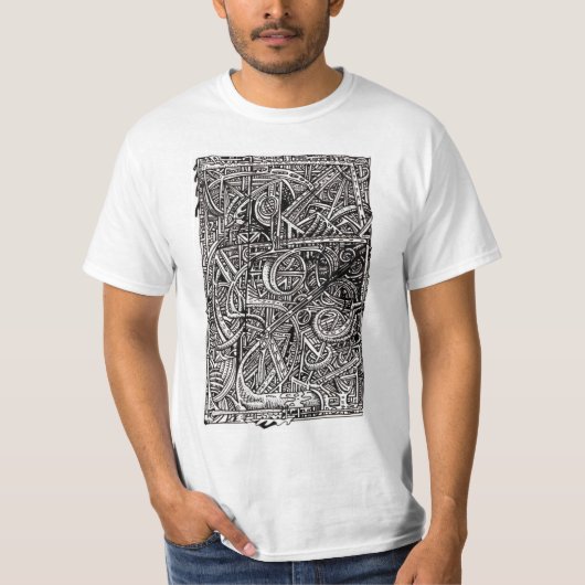 ディジャンクション、インクスケッチ Tシャツ (正面)
