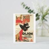 ディジョンチキンヴィンテージフードアドアート ポストカード (スタンド正面)